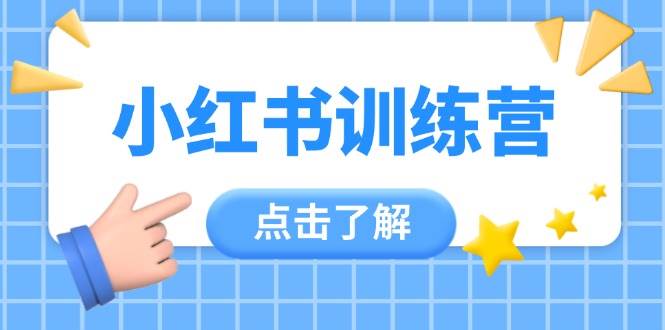 小红书训练营，助小白入门，掌握技巧变达人，课程实操又全面（12节课）_网络创业-网赚项目-副业赚钱-信息差项目-互联网创业-资源整合-创业资讯-最新网赚课程金铲子项目