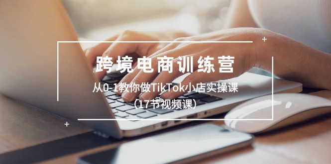 （10946期）跨境电商训练营：从0-1教你做TikTok小店实操课（17节视频课）_网络创业-网赚项目-副业赚钱-信息差项目-互联网创业-资源整合-创业资讯-最新网赚课程金铲子项目