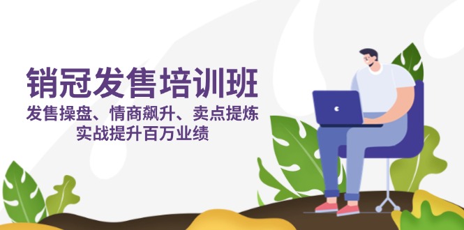 （14203期）销冠 发售培训班：发售 操盘+情商 飙升+卖点 提炼，实战提升百万业绩_网络创业-网赚项目-副业赚钱-信息差项目-互联网创业-资源整合-创业资讯-最新网赚课程金铲子项目