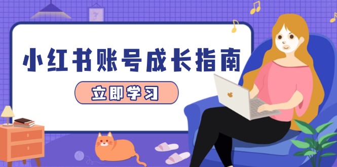 （14650期）小红书账号成长指南，爆款选题+精准定位+数据分析，系统提升账号变现能力_网络创业-网赚项目-副业赚钱-信息差项目-互联网创业-资源整合-创业资讯-最新网赚课程金铲子项目