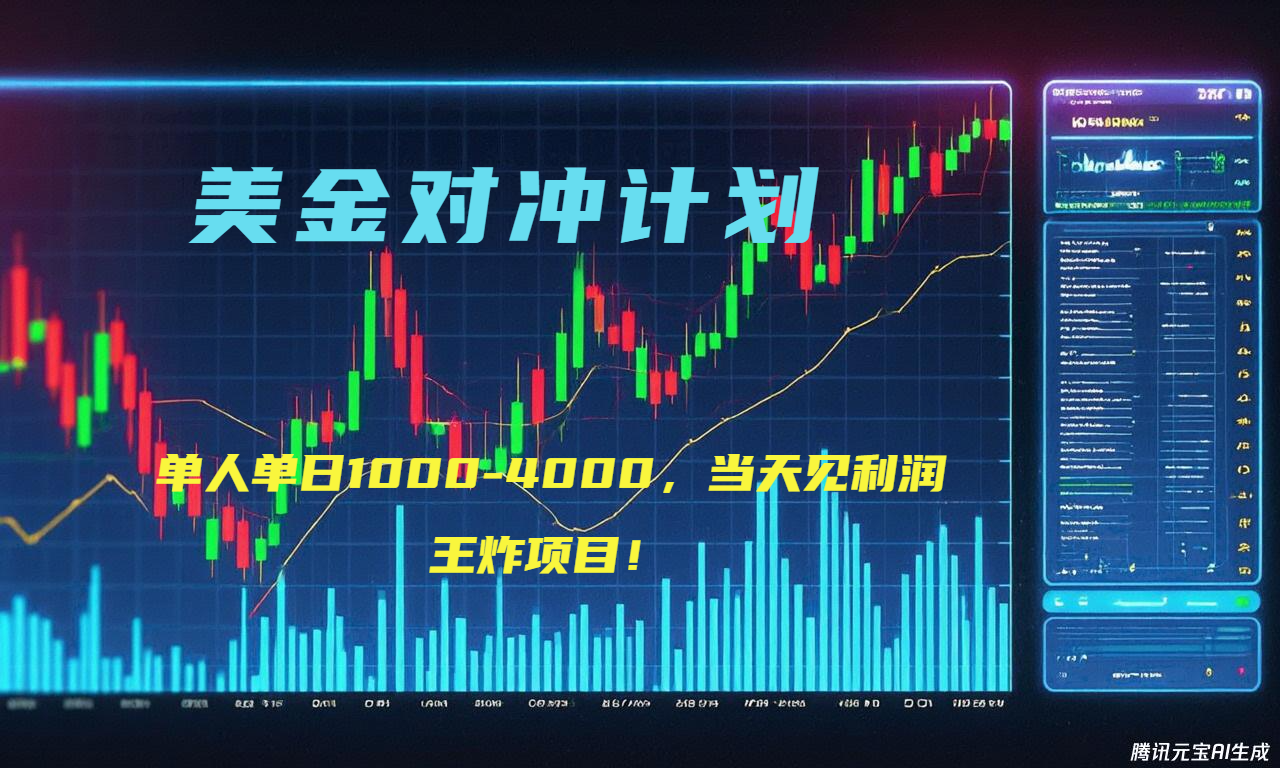 （15333期）2025年最暴力项目“美金先登计划”最新最强对冲战法，每日实际-_免费分享网络创业,副业,信息差项目的老牌资源整合平台！金铲子项目