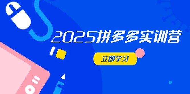 （14531期）2025拼多多实训营：深度剖析运营关键，助力电商人快速提升_免费分享网络创业,副业,信息差项目的老牌资源整合平台！金铲子项目