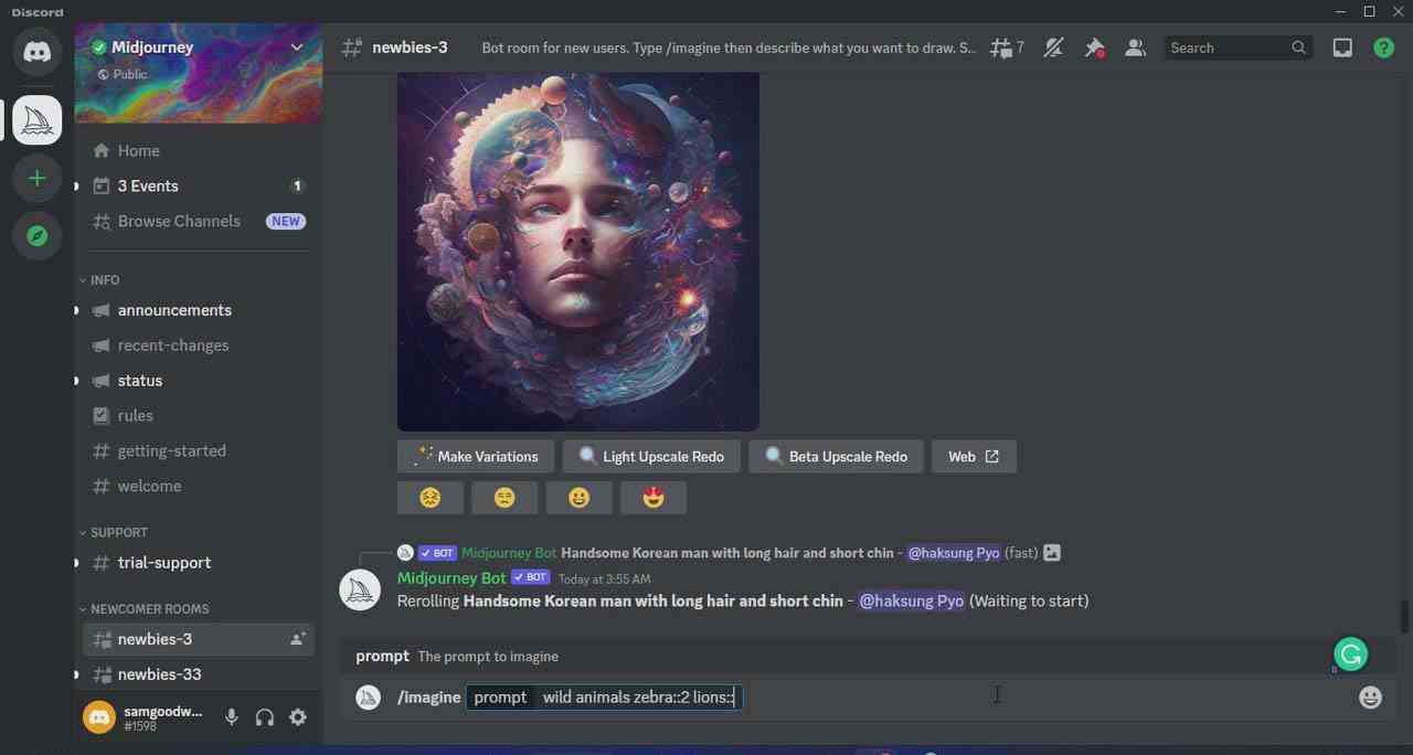 MidjourneyAI人工智能艺术图片从入门到高级创作教程-33节课-中英字幕_免费分享网络创业,副业,信息差项目的老牌资源整合平台！金铲子项目