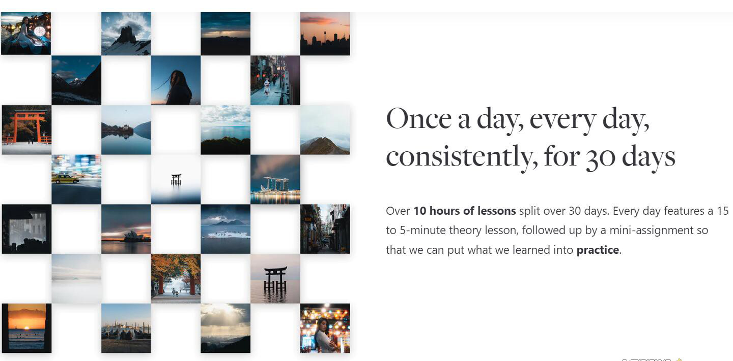 （9006期）网红摄影师PatKay–30天摄影基础知识加速器教程-30节课-中英字幕_免费分享网络创业,副业,信息差项目的老牌资源整合平台！金铲子项目