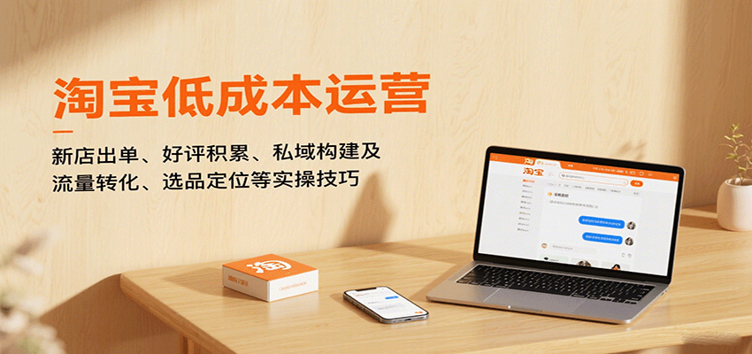 淘宝运营，新店出单、好评积累、私域构建及流量转化、选品定位等（更新10月）_免费分享网络创业,副业,信息差项目的老牌资源整合平台！金铲子项目