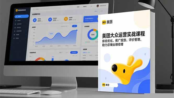 （16518期）美团大众运营实战课程，排名优化、推广投放、评价管理，助力店铺业绩倍增_免费分享网络创业,副业,信息差项目的老牌资源整合平台！金铲子项目