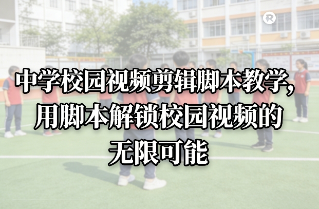 中学校园视频剪辑脚本教学，用脚本解锁校园视频的无限可能_免费分享网络创业,副业,信息差项目的老牌资源整合平台！金铲子项目