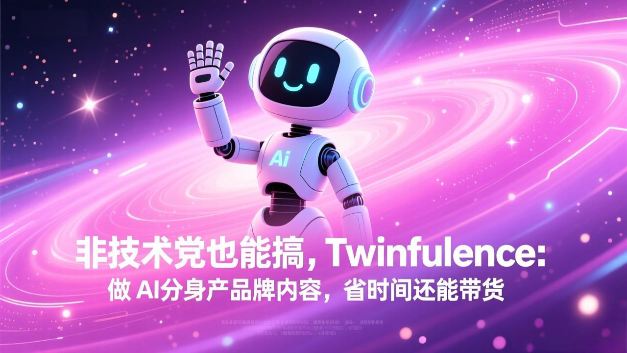 （17381期）非技术党也能搞!Twinfluence:做 AI 分身产品牌内容,省时间还能带货_免费分享网络创业,副业,信息差项目的老牌资源整合平台！金铲子项目