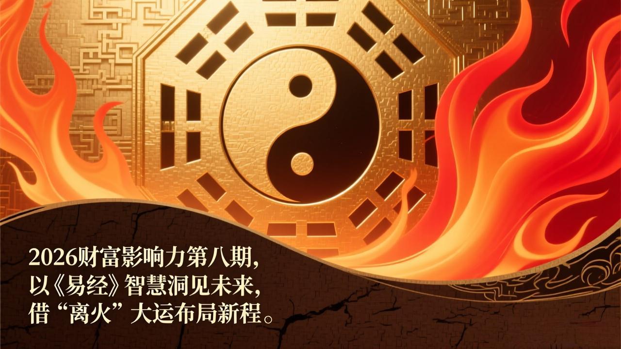 （17418期）2026财富影响力第八期，以《易经》智慧洞见未来，借“离火”大运布局新程_免费分享网络创业,副业,信息差项目的老牌资源整合平台！金铲子项目
