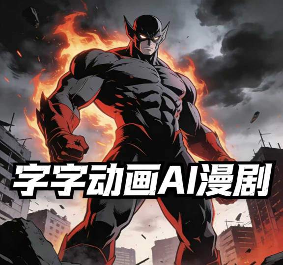 字字动画AI漫剧2026年第1期系统课程，小白看完就能学会实操的漫剧课，单人月收1-3W_免费分享网络创业,副业,信息差项目的老牌资源整合平台！金铲子项目