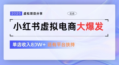 小红书虚拟电商项目,平台大力免费流量扶持,低门槛1拖3玩法_免费分享网络创业,副业,信息差项目的老牌资源整合平台!金铲子项目