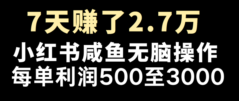 冷门暴利，超级简单的项目玩法，每单在500至4000的利润_免费分享网络创业,副业,信息差项目的老牌资源整合平台！金铲子项目
