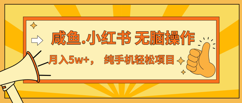 （13488期）年前暴利项目，7天赚了2.6万，咸鱼,小红书无脑操作_免费分享网络创业,副业,信息差项目的老牌资源整合平台！金铲子项目
