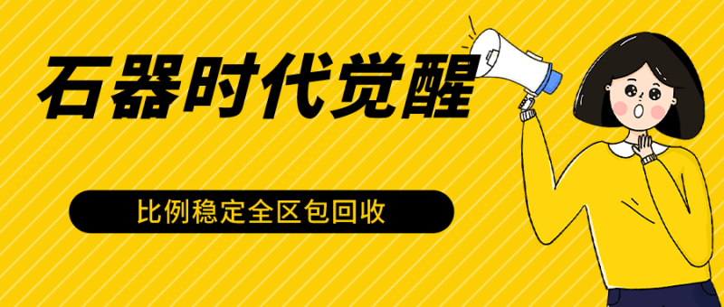 石器时代觉醒全自动游戏搬砖项目，2024年最稳挂机项目0封号一台电脑10-20开_免费分享网络创业,副业,信息差项目的老牌资源整合平台！金铲子项目