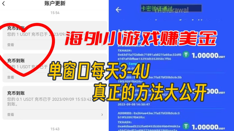 海外小游戏美金项目真正可以达到3-4U单窗口的方法,单台电脑_免费分享网络创业,副业,信息差项目的老牌资源整合平台!金铲子项目