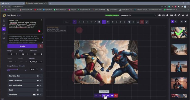 (9760期)InvokeAI绘画教程-零基础创作可以销售的完美插图-49节-中英字幕_免费分享网络创业,副业,信息差项目的老牌资源整合平台!金铲子项目