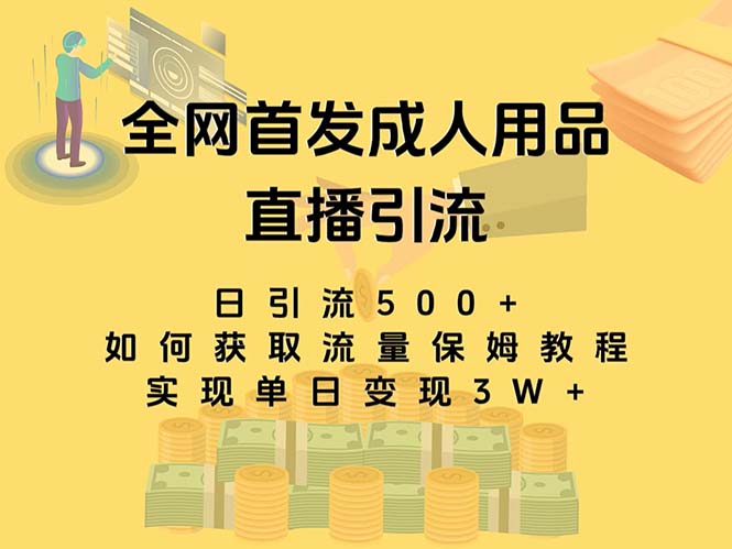 (8193期)最新全网独创首发,成人用品直播引流获客暴力玩法,单日保姆级教程_免费分享网络创业,副业,信息差项目的老牌资源整合平台!金铲子项目