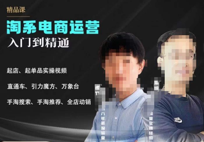 2023手淘搜索实操课体系化课程,起店起单品实操视频课程_免费分享网络创业,副业,信息差项目的老牌资源整合平台!金铲子项目