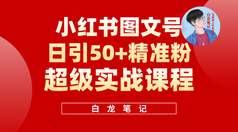 (5710期)小红书图文号日引精准流量,超级实战的小红书引流课,非常适合新手_免费分享网络创业,副业,信息差项目的老牌资源整合平台!金铲子项目