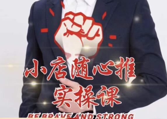 随心推线上课,小店随心推的投放逻辑,投放技巧,快速打标签_免费分享网络创业,副业,信息差项目的老牌资源整合平台!金铲子项目