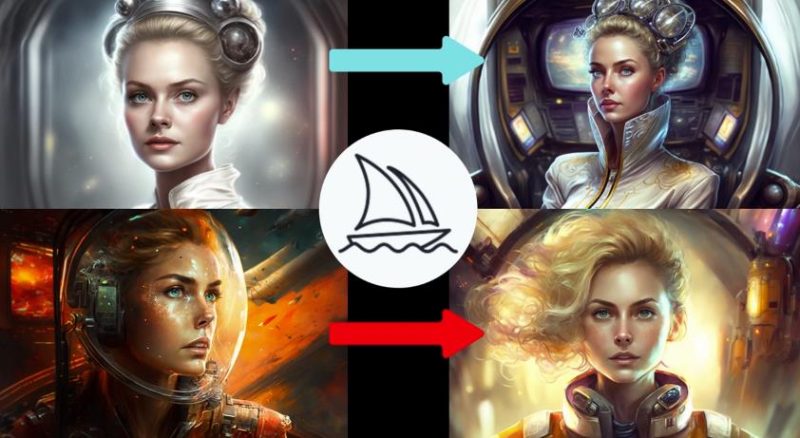 MidjourneyV4实现连续性的人物创作:漫画,故事,动画操作教程参数设置_免费分享网络创业,副业,信息差项目的老牌资源整合平台!金铲子项目