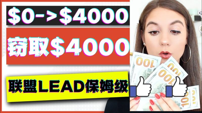 （4306期）2023国外联盟项目实操保姆级教程：美元，适合初学者_免费分享网络创业,副业,信息差项目的老牌资源整合平台！金铲子项目