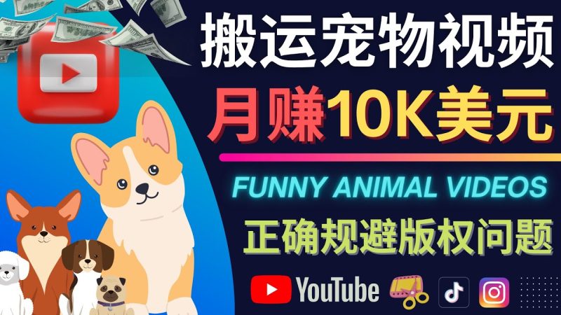 (4221期)搬运TIKTOK视频到YouTube,并进行二次创作,1万美元以上_免费分享网络创业,副业,信息差项目的老牌资源整合平台!金铲子项目
