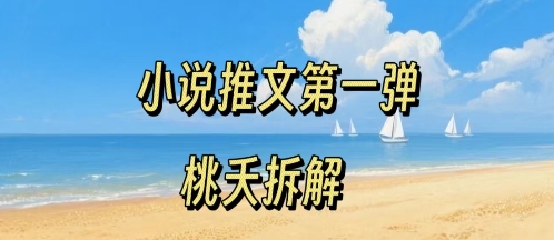 小说推文项目操作全流程第一弹,0粉就能做,门槛低非常适合新手_免费分享网络创业,副业,信息差项目的老牌资源整合平台!金铲子项目