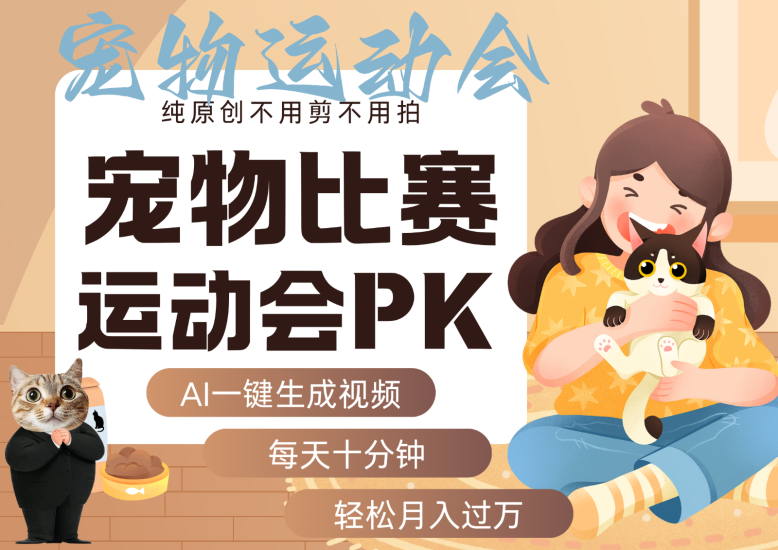 AI萌宠运动员跳水射击篮球足球比赛每天十分钟附详细提示词文案库代替做…_免费分享网络创业,副业,信息差项目的老牌资源整合平台!金铲子项目