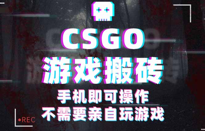 （16090期）CSGO游戏挂机捡漏，单日扫货，年底小高峰上车可吃肉，手机即可操作…_免费分享网络创业,副业,信息差项目的老牌资源整合平台！金铲子项目