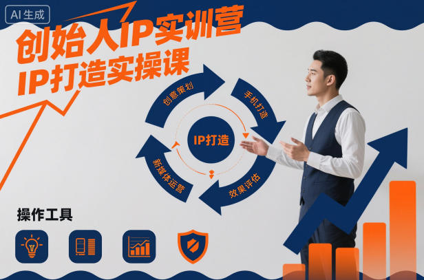 创始人IP实训营,IP打造实操课_免费分享网络创业,副业,信息差项目的老牌资源整合平台!金铲子项目