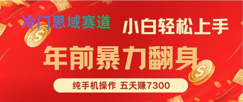 （16881期）年前爆火项目，每单可以赚个300-2000，5天赚了7300_免费分享网络创业,副业,信息差项目的老牌资源整合平台！金铲子项目