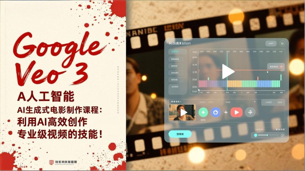 （17032期）GoogleVeo3人工智能AI生成式电影制作课程：利用AI高效创作专业级视频的技能_免费分享网络创业,副业,信息差项目的老牌资源整合平台！金铲子项目