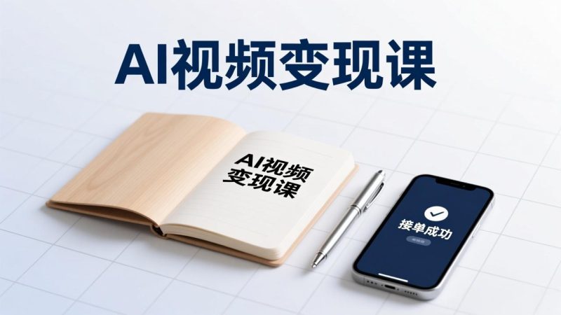（17065期）AI视频课，学完即可创作短片、接商单，实现副业增收，单项目报价可达_免费分享网络创业,副业,信息差项目的老牌资源整合平台！金铲子项目