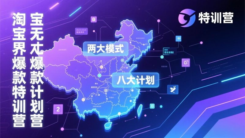 （17226期）淘宝无界爆款训练营：2026年1月杭州线下高端集训课，3天构建两大模式八大计划体系_免费分享网络创业,副业,信息差项目的老牌资源整合平台！金铲子项目