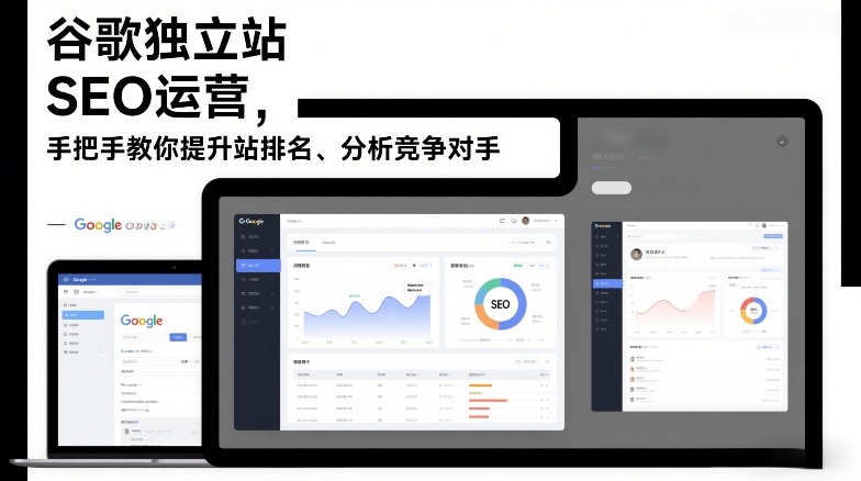 谷歌独立站SEO运营,手把手教你提升网站排名、分析竞争对手(更新2026)_免费分享网络创业,副业,信息差项目的老牌资源整合平台!金铲子项目