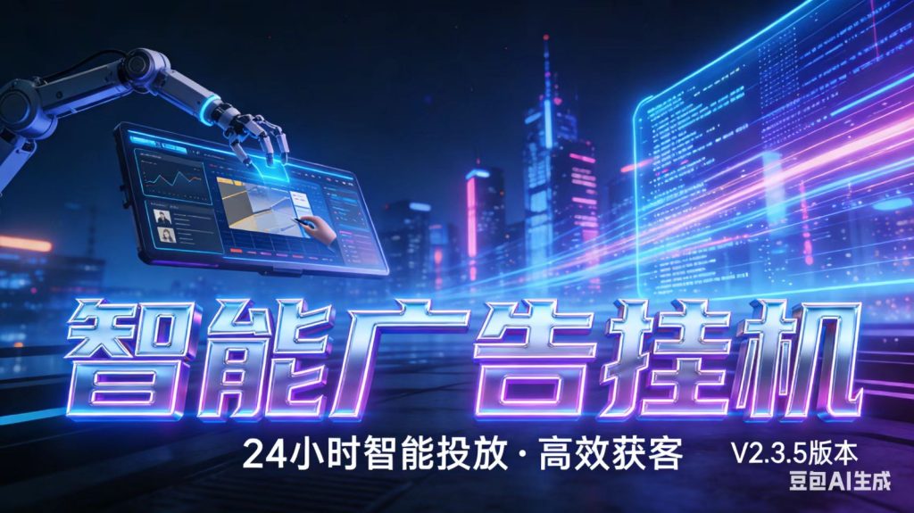 AI广告云挂机·全域流量平台_免费分享网络创业,副业,信息差项目的老牌资源整合平台！金铲子项目