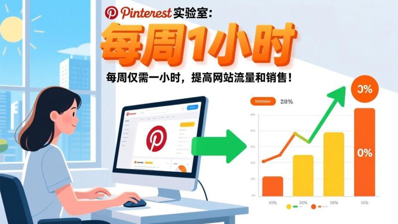 （17505期）Pinterest实验室：每周仅需一小时，提高网站流量和销售_免费分享网络创业,副业,信息差项目的老牌资源整合平台！金铲子项目